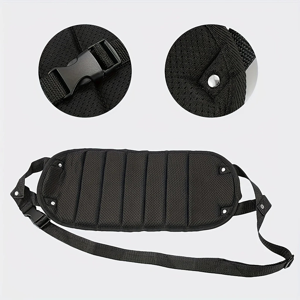 Adjustable foot hammocks for travel, car, airplane rest, office hanging, simple leg support foot pads, foot hammocks