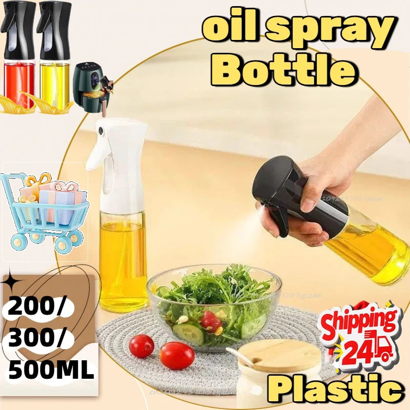 1PC Glass Oil Sprayer for Cooking 16oz/470ml, Kitchen Gadget for Air Fryer, Salad, BBQ, Frying